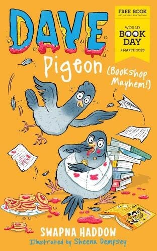 Dave Pigeon Bookshop Mayhem!: World Book Day 2023 by Swapna Haddow - Ages 5+ - Paperback 5-7 Faber & Faber