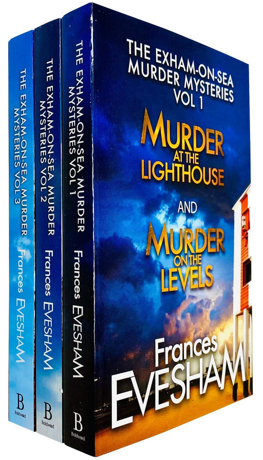 The Exham on Sea Murder Mysteries Series 3 Books 6 story Collection Set by Frances Evesham - Paperback - Adult Fiction Young Adult Boldwood Books