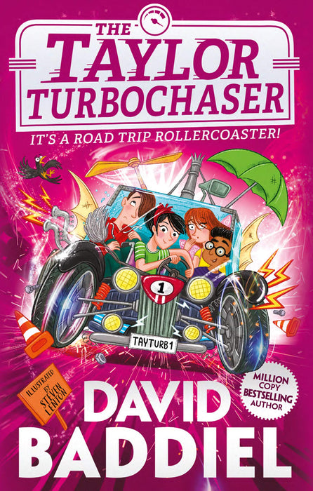 The Taylor TurboChaser by David Baddiel - Ages 9-14 - Hardback 9-14 HarperCollins Publishers