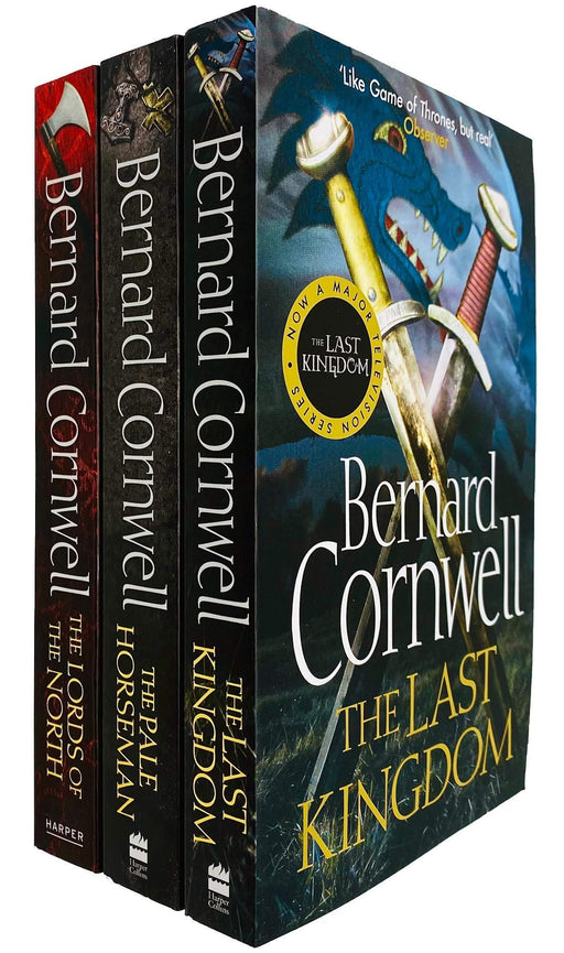 The Last Kingdom 3 Book Collection Set By Bernard Cornwell - Young Adult - Paperback Young Adult Harper Collins