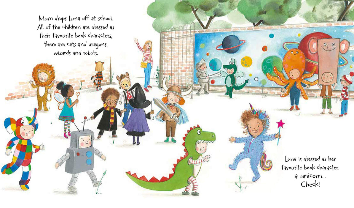 Luna Loves World Book Day: World Book Day 2021 By Joseph Coelho - Paperback - Age 0-5 0-5 Andersen Press