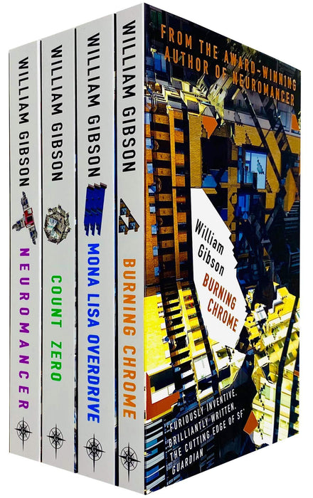 Sprawl Series Complete 4 Books Collection Set by William Gibson - Paperback - Age Young adult Young Adult Gollancz