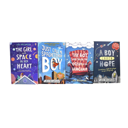 A Boy Called Hope Lara Williamson 4 Books Set – Ages 9-14 – Paperback 9-14 Usborne Publishing