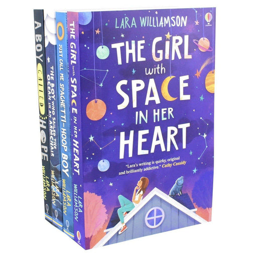 A Boy Called Hope Lara Williamson 4 Books Set – Ages 9-14 – Paperback 9-14 Usborne Publishing