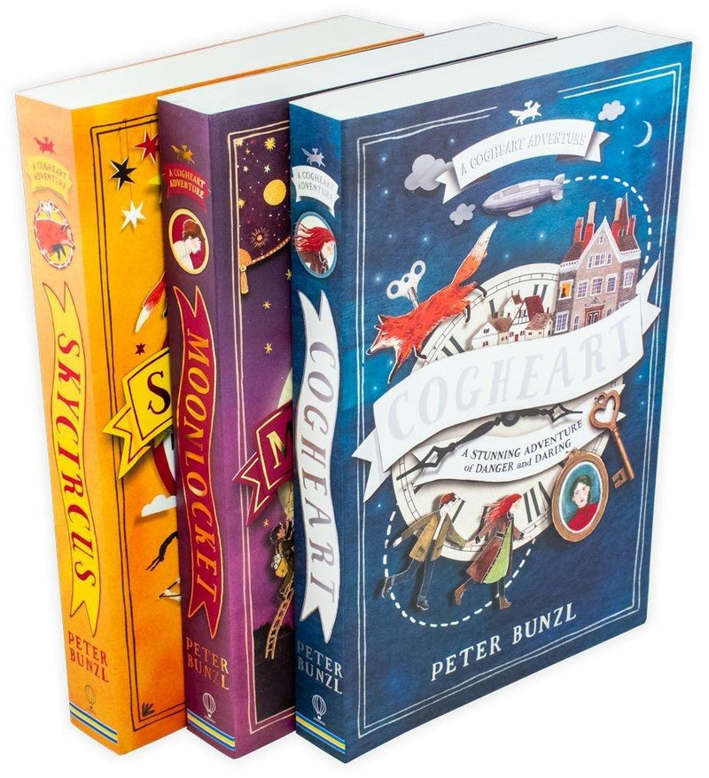 A Cogheart Adventure 3 Book Collection - Ages 9-14 - Paperback - Peter Bunzl 9-14 Usborne Publishing