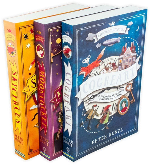 A Cogheart Adventure 3 Book Collection - Ages 9-14 - Paperback - Peter Bunzl 9-14 Usborne Publishing