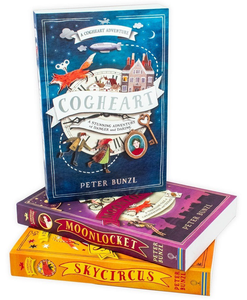 A Cogheart Adventure 3 Book Collection - Ages 9-14 - Paperback - Peter Bunzl 9-14 Usborne Publishing