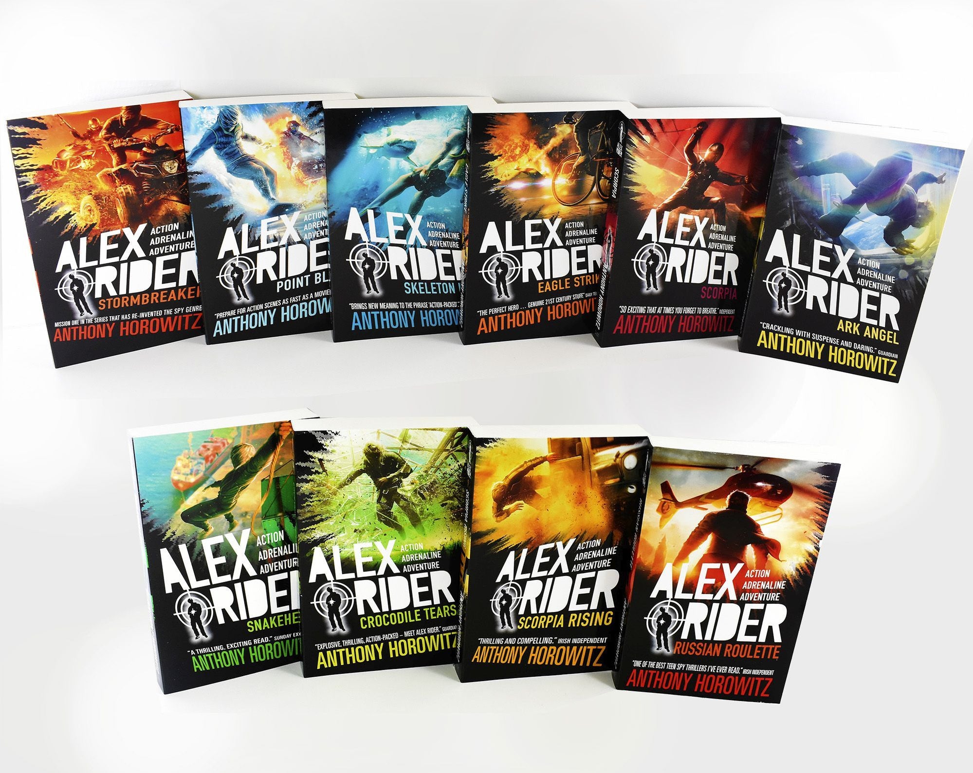 Alex Rider Bookcase Alex Rider Spy Fiction by Anthony Horowitz — Books2Door