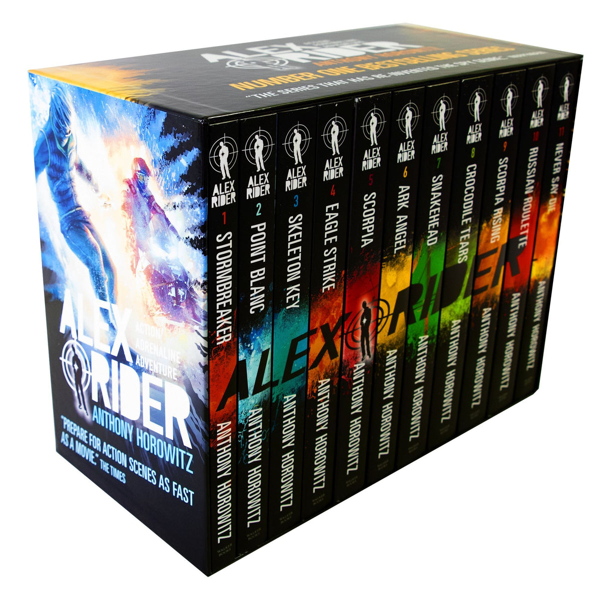 Alex Rider Full Collection Alex Rider The Complete Missions 11 Books Box Set — Books2Door
