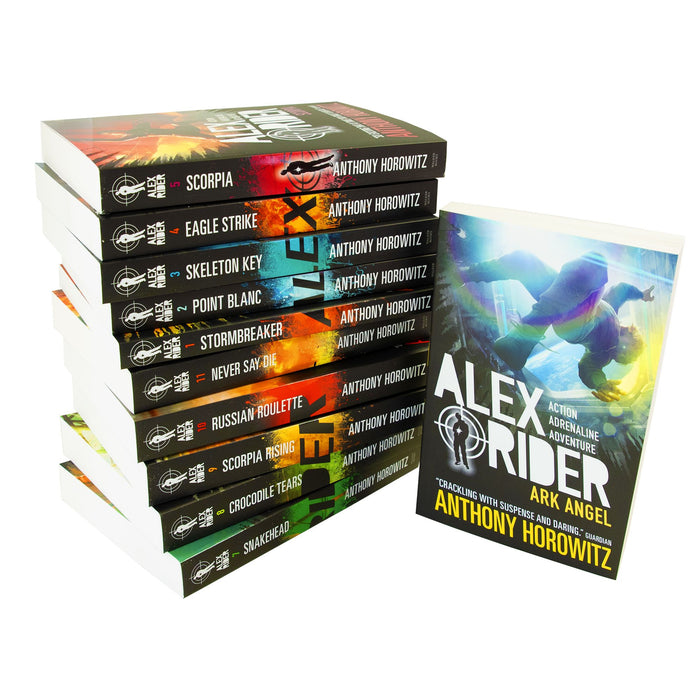 Alex Rider The Complete Missions 11 Books Box Set - Ages 9-14 - By Anthony Horowitz 9-14 Walker Books
