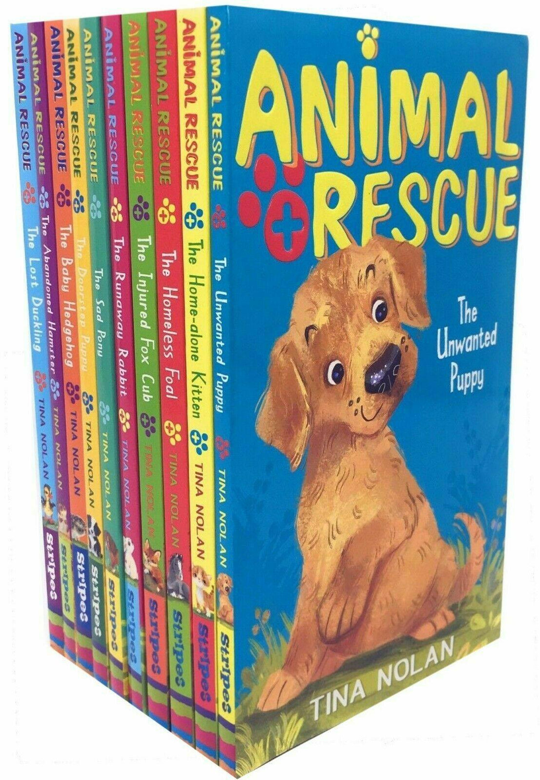 Animal Rescue Series 10 Books Collection Set by Tina Nolan - Ages 7-9 ...
