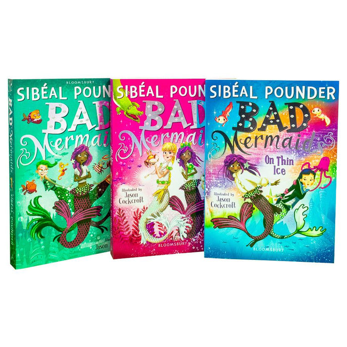 Bad Mermaids 3 Books Collection Set - Ages 9-14 - Paperback - Sibéal Pounder 9-14 Bloomsbury Children's Books