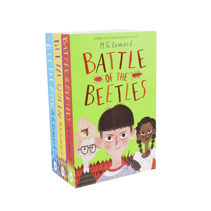 Battle Of The Beetle 3 Books Collection by M G Leonard- Ages 9-14 – Paperback 9-14 Chicken House