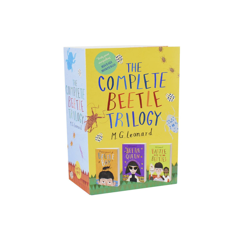 Battle Of The Beetle 3 Books Collection by M G Leonard- Ages 9-14 – Paperback 9-14 Chicken House