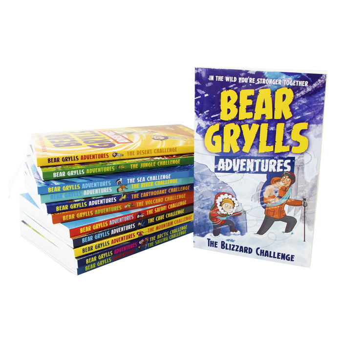 Bear Grylls Adventure 12 Books - Ages 9-14 - Collection Paperback 9-14 Bear Gryll