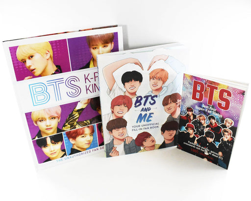 BTS Kings and Icons of K-Pop 4 Books Collection Set - Ages 9-14 - Mixed Format - Helen Brown, Jim Maloney, Adrian Besley, Becca Wright 9-14 Buster Books