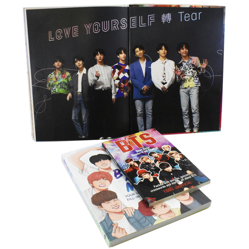 BTS Kings and Icons of K-Pop 4 Books Collection Set - Ages 9-14 - Mixed Format - Helen Brown, Jim Maloney, Adrian Besley, Becca Wright 9-14 Buster Books