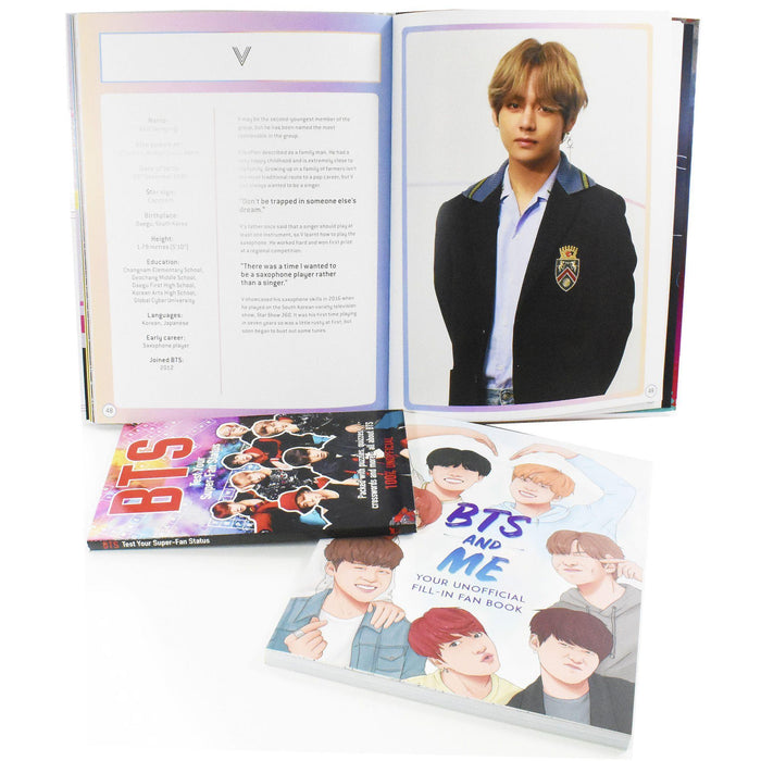 BTS Kings and Icons of K-Pop 4 Books Collection Set - Ages 9-14 - Mixed Format - Helen Brown, Jim Maloney, Adrian Besley, Becca Wright 9-14 Buster Books