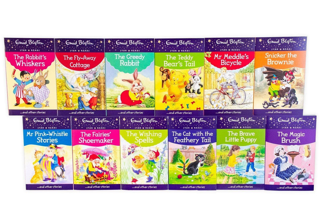 Enid Blyton Star Reads 12 Book Collection - Ages 9-14 - Paperback 9-14 Octopus Books
