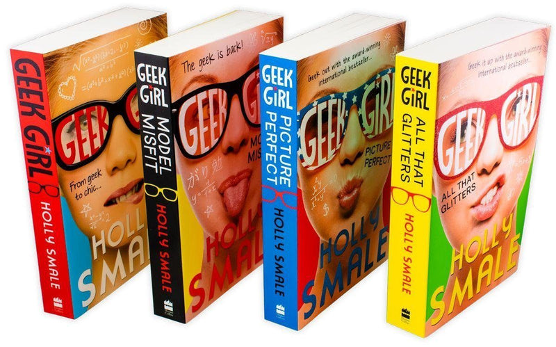 Geek Girl Series 4 Books Boxed Set - Humour - Paperback - Holly Smale 9-14 Harper Collin