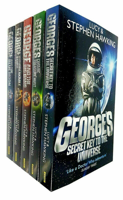 Georges Secret Key to the Universe Series 5 Book Collection - Ages 9-14 - Paperback - Lucy and Stephen Hawking 9-14 Corgi Books