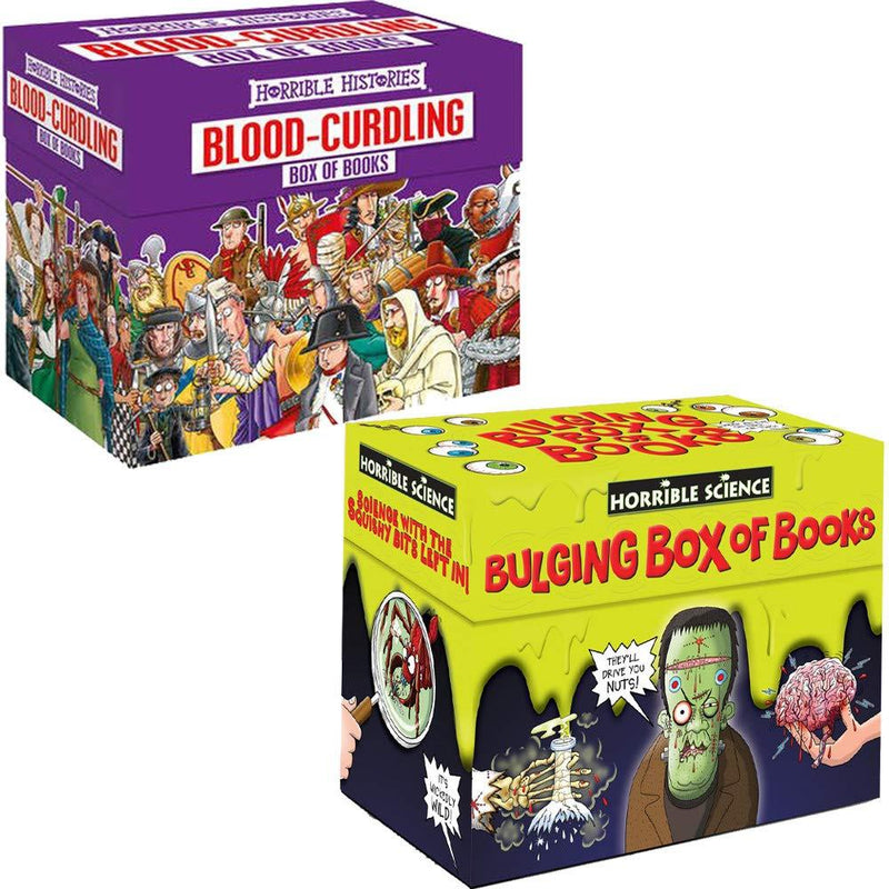 Horrible Histories and Horrible Science 40 Books - Paperback - Nick Arnold & Terry Deary 9-14 Scholastic