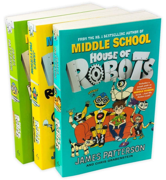 Books　By　James　—　House　Series　of　Robots　Age　Patterson　Collection　Set　Books2Door