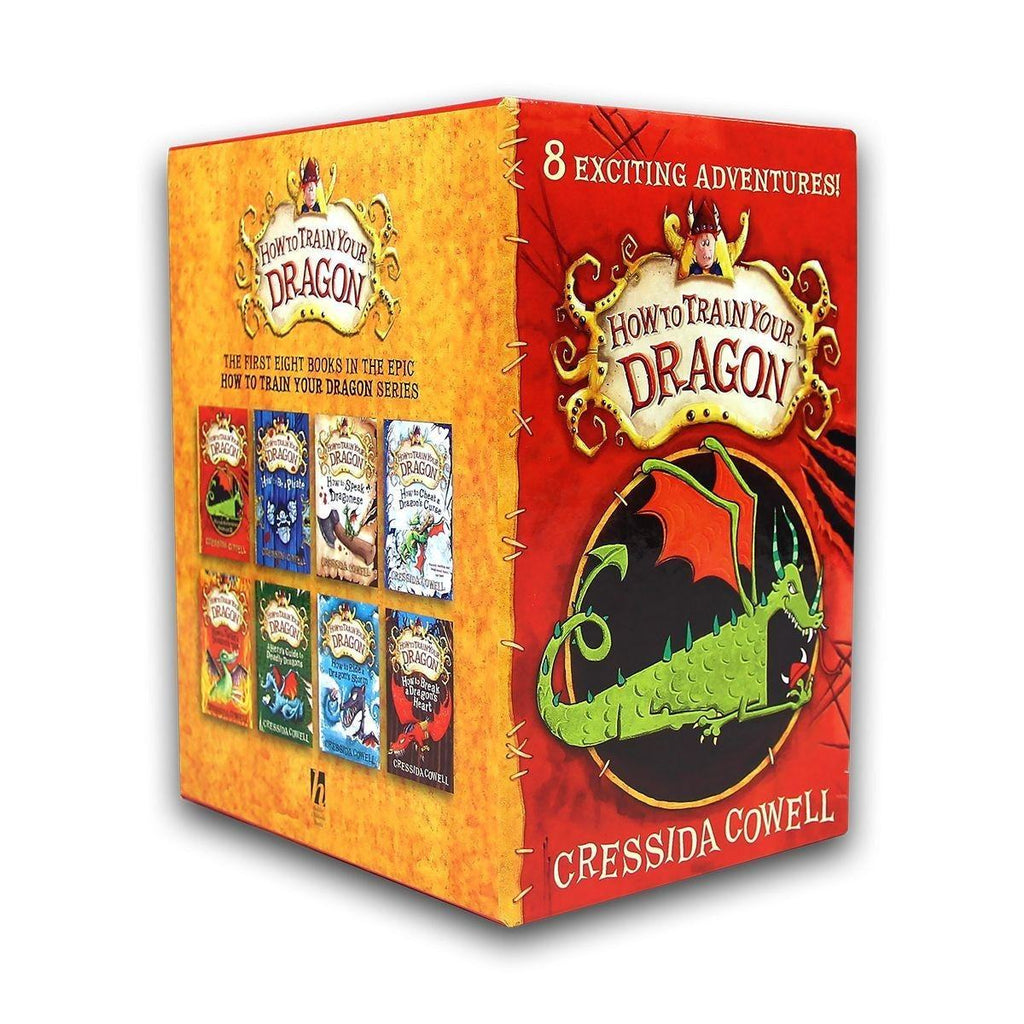 How To Train Your Dragon 8 Books Collection Set Cressida Cowell Ages 7 9 Paperback