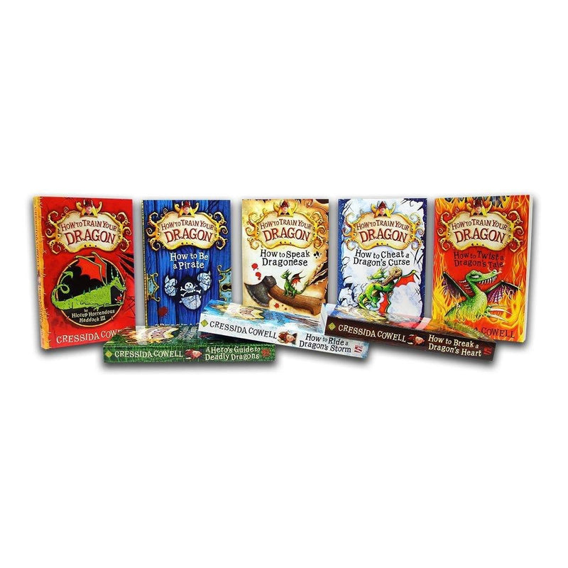 How To Train Your Dragon 8 Books Collection 9-14 Hodder
