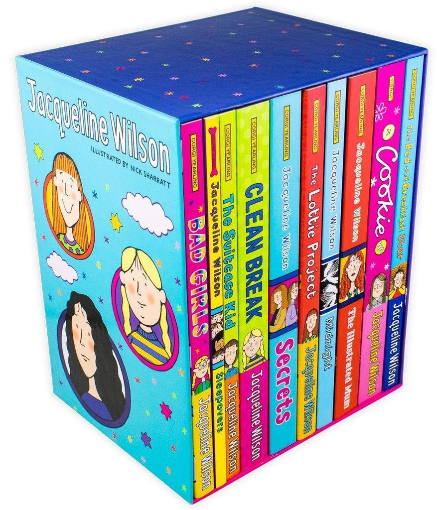 Jacqueline Wilson 10 Collection Box Set Ages 9 14 Paperback