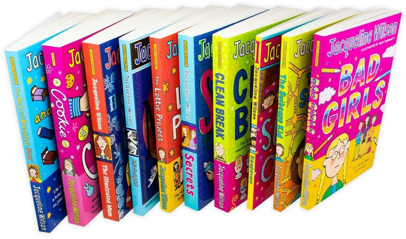 Jacqueline Wilson 10 Book Collection Box Set - Ages 9-14 - Paperback 9-14 Corgi Yearling (Penguin)