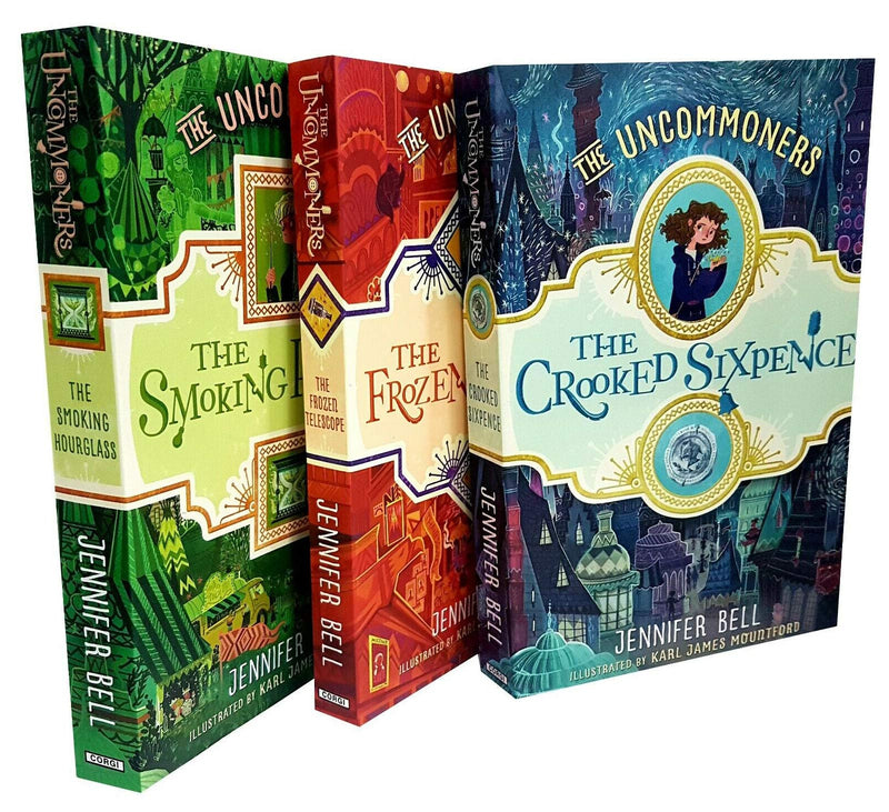 Jennifer Bell The Uncommoners Series 3 Books Set - Ages 9-14 - Paperback 9-14 Corgi Childrens