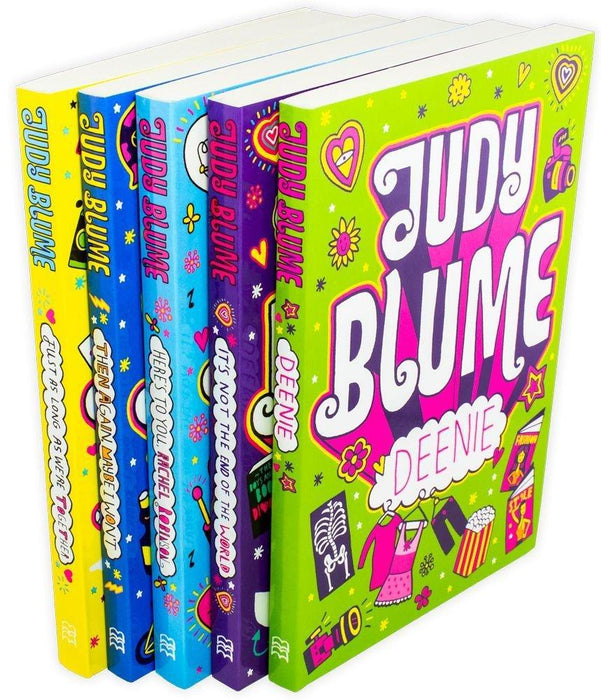 Judy Blume 5 Book Children Collection - Ages 9-14 - Paperback 9-14 Pan Macmillan