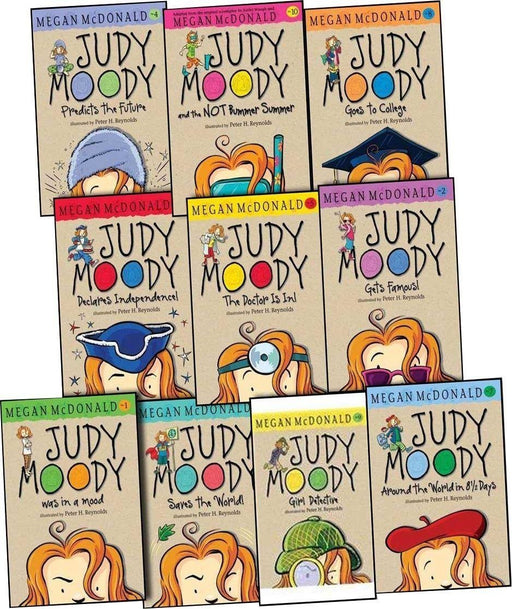 Judy Moody 10 Books Collection by Megan Mcdonald 9-14 Walker Books