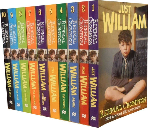 Just William 10 Book Collection Set - Fiction - Paperback - Richmal Crompton 9-14 Macmillan