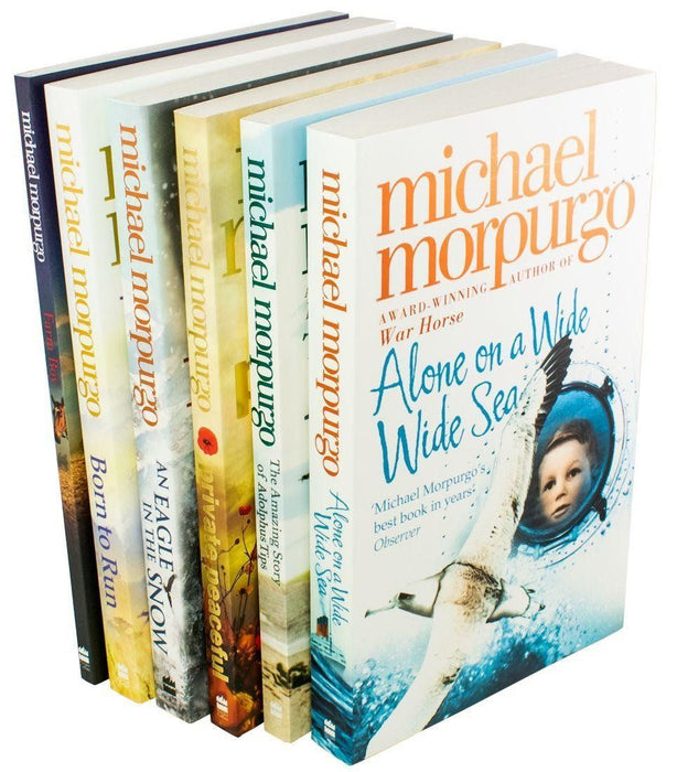 Michael Morpurgo 6 Book Collection - Set 1 - Ages 9-14 - Paperback 9-14 Harper Collins