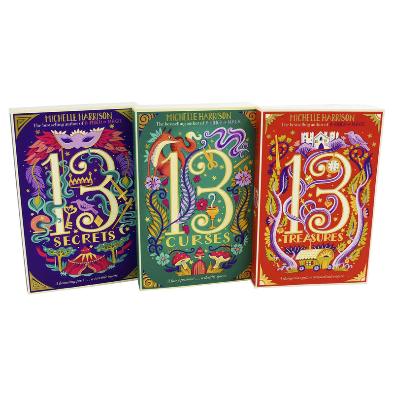 Michelle Harrison Collection 13 Treasures Series 3 Books Set - Fantasy - Paperback 9-14 Simon & Schuster