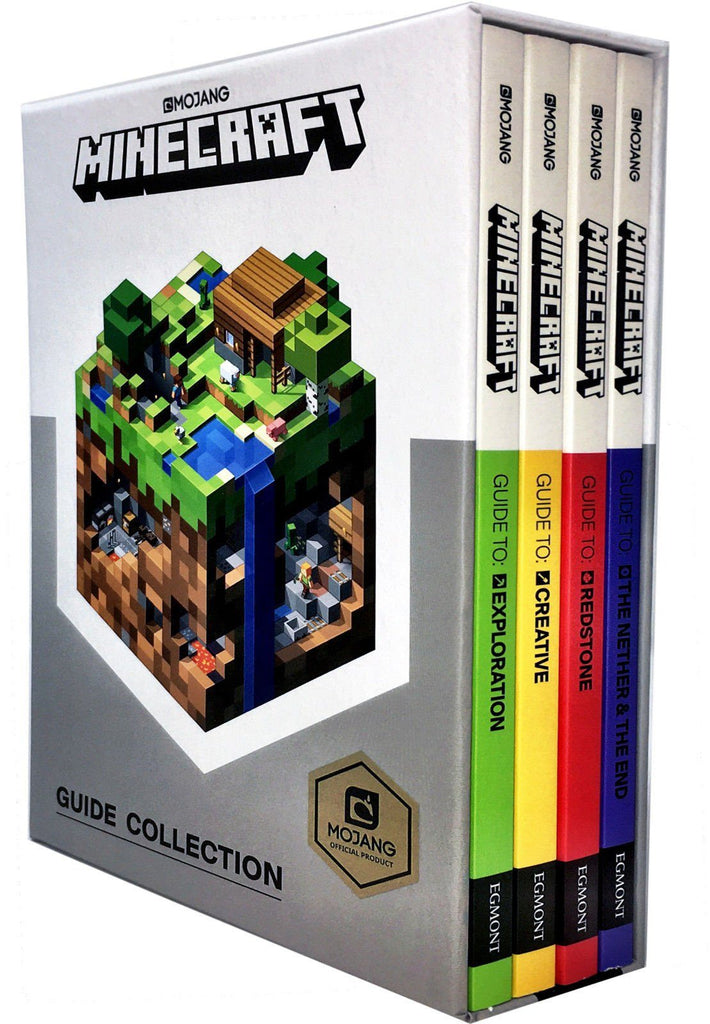 Minecraft Guide Collection 4 Books Set