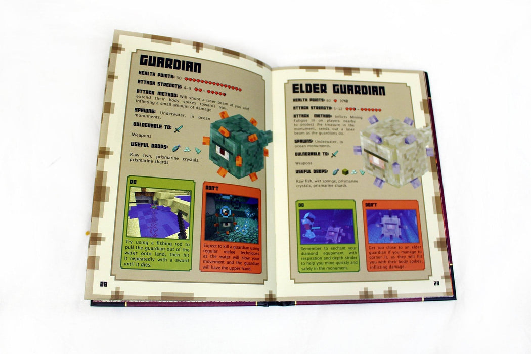 Minecraft: The Complete Handbook 4 Books - Ages 9-14 - Paperback - Mojang AB 9-14 Egmont
