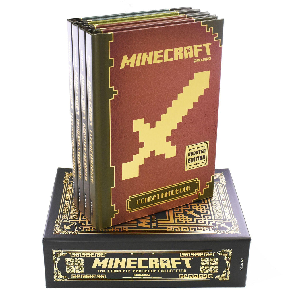 Minecraft Complete Handbook 4 Books Ages 9 14 Paperback Mojang AB