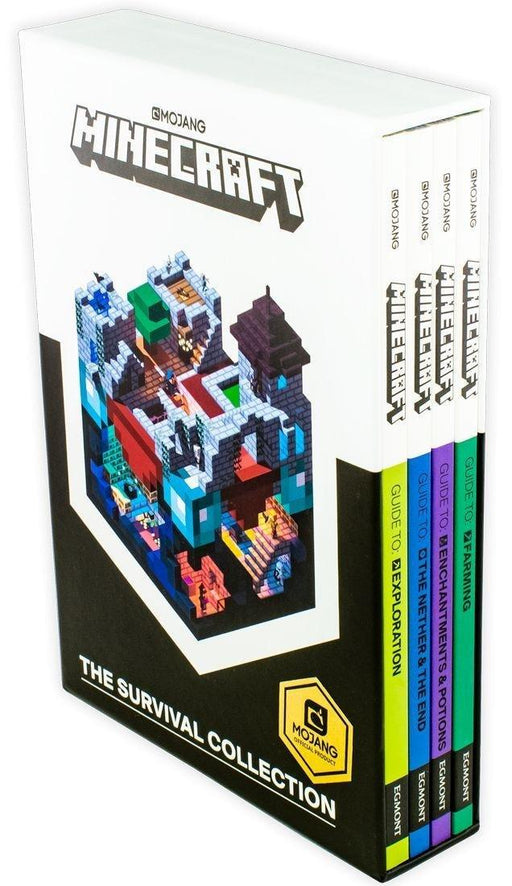 Minecraft The Survival Collection 4 Book Set - Ages 9-14 - Paperback - Alex Wiltshire 9-14 Egmont