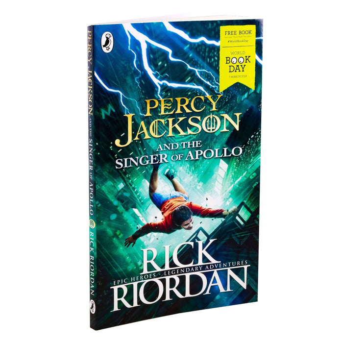 Percy Jackson and the Singer of Apollo WBD 2019 - Ages 9-14 - Paperback - Rick Riordan 9-14 Penguin