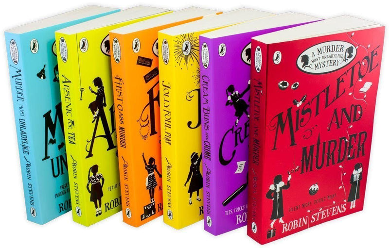 A Murder Most Unladylike Mystery 6 Book Collection - Ages 9-14 - Paperback - Robin Stevens 9-14 Puffin