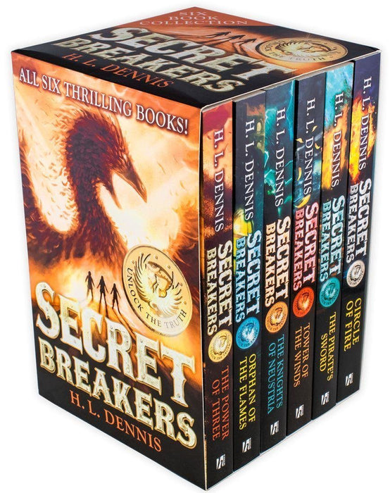 Secret Breakers 6 Book Collection - Ages 9-14 - Paperback - H. L. Dennis 9-14 Hodder & Stoughton