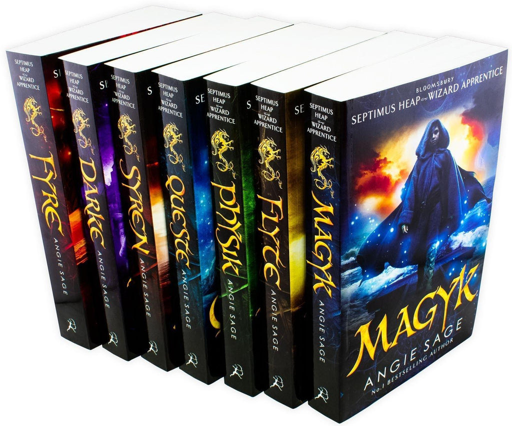 Septimus Heap Series Angie Sage 7 Books Collection Set Ages 9 14 Paperback