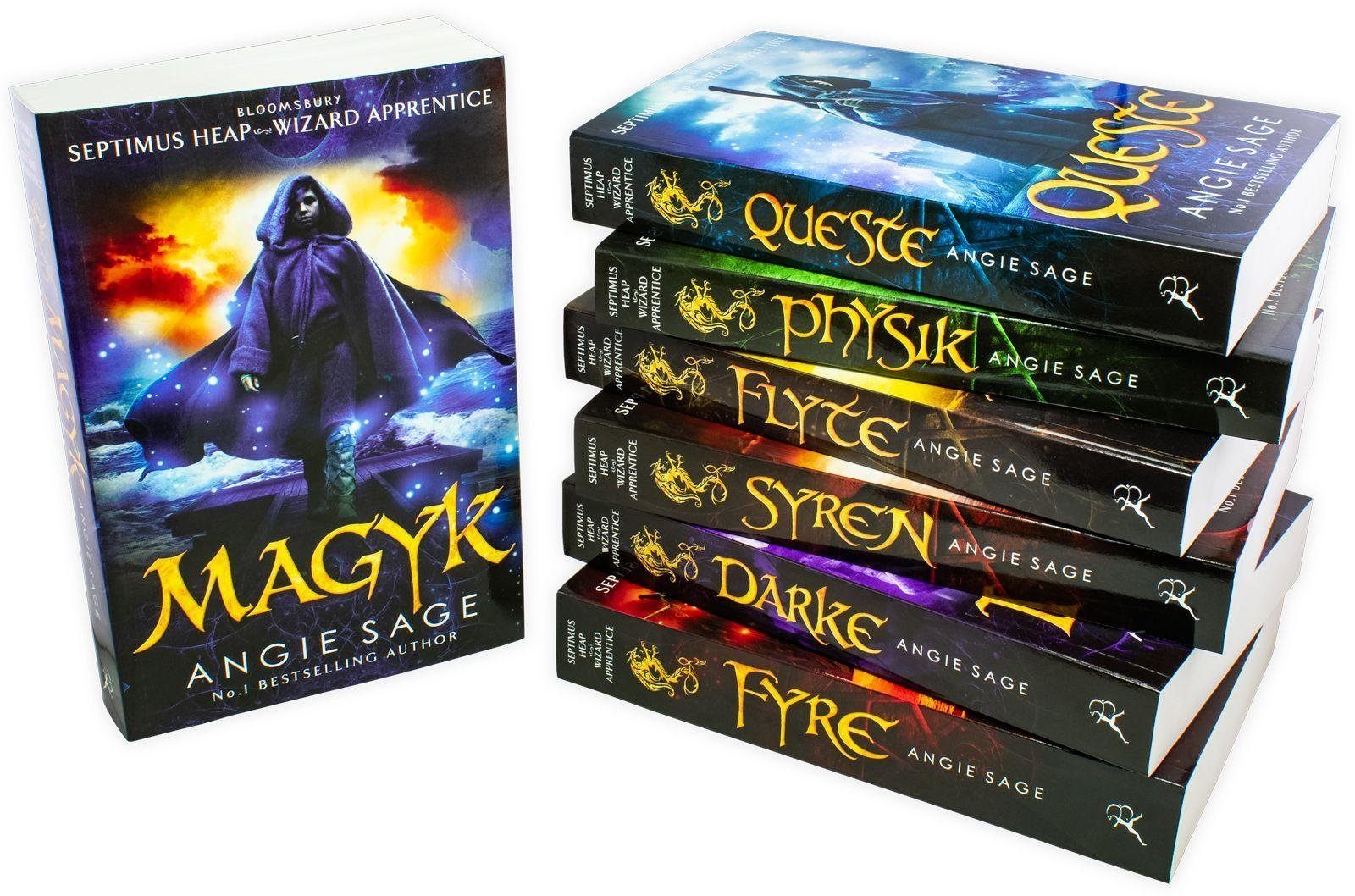 Septimus Heap Series by Angie Sage 7 Books Collection Set - Ages 9
