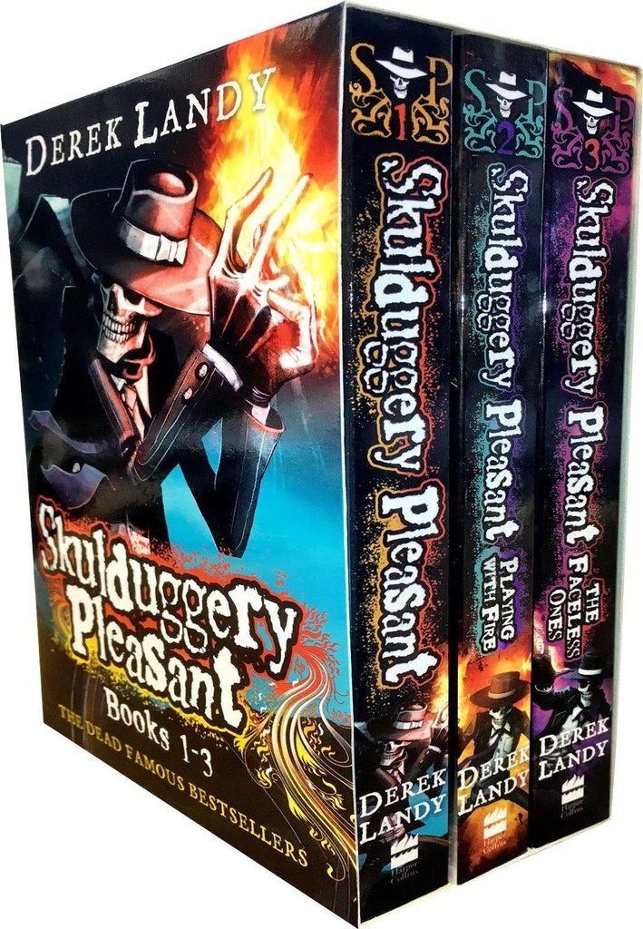 Skulduggery Pleasant Derek Landy Books 1 3 Box Set Paperback