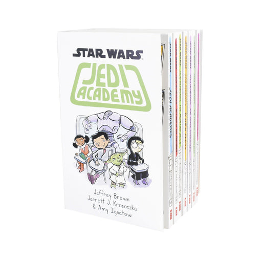Star Wars Jedi Academy 7 Book Collection - Ages 9-14 - Paperback - Jeffrey Brown & Jarrett J. Krosoczka 9-14 Scholastic