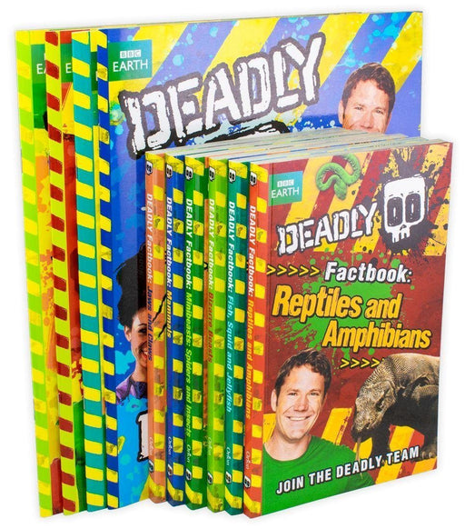Steve Backshall Deadly Series 10 Books Collection Set Pack 9-14 Orion Books