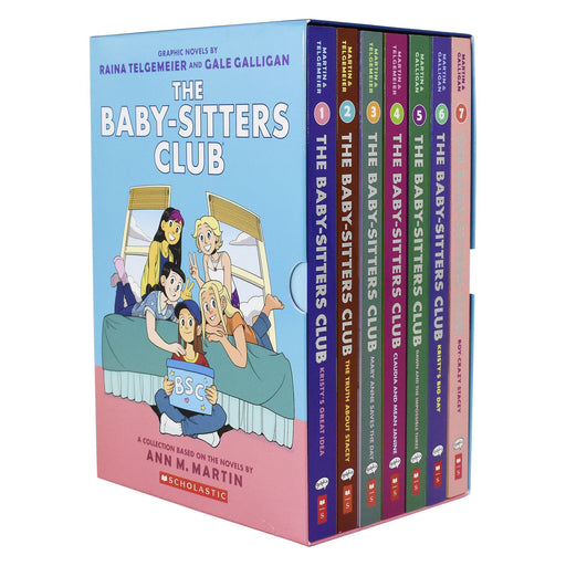 The Baby Sitters Club Graphic Novels 7 Books Collection By Ann M. Martin - Paperback - Age 9-14 9-14 Scholastic